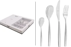 Ménagère 24 pièces Mepra Stiria en acier inox 18/10