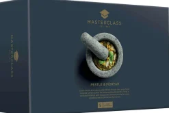 Mortier et pilon en granit gris MasterClass