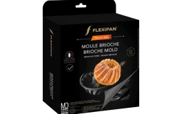Moule à brioche Flexipan anti-adhérent en silicone diamètre 21,5cm