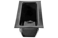 Moule à cake et son support Flexipan anti-adhérent en silicone et tricot de verre 24cm