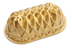 Moule à cake Nordic Ware jubilée gold en fonte d'aluminium