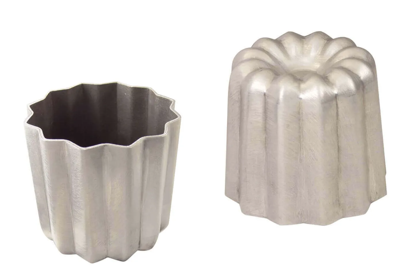 Moule à cannelé Gobel en aluminium anti-adhérent Ø55mm