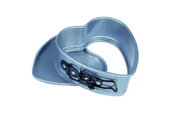 Moule à charnière coeur anti-adhésif fond amovible 12cm