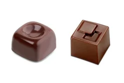 Moule à chocolats carrés 21 pièces de 10g