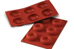 Moule en silicone professionnel Silikomart Silicon Flex 300x175mm 6 savarins