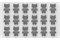 Moule en silicone professionnel Silikomart 300x175mm 18 mini oursons 20ml