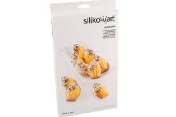 Moule en silicone professionnel Silikomart Silicon Flex 300x175mm 9 madeleines