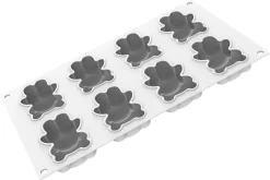 Moule en silicone professionnel Silikomart 300x175mm 8 oursons