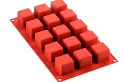 Moule en silicone professionnel Silikomart Silicon Flex 300x175mm 15 cubes