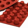 Moule en silicone professionnel Silikomart Silicon Flex 300x175mm 18 mini cannelés
