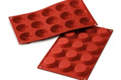 Moule en silicone professionnel Silikomart Silicon Flex 300x175mm 15 tartelettes 5cm