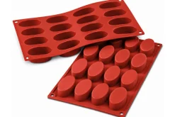 Moule en silicone professionnel Silikomart Silicon Flex 300x175mm 16 petits fours ovales