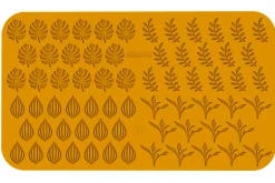 Moule en silicone professionnel Silikomart Naturae Jardin 470x270mm 68 feuilles