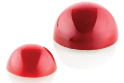 Moule en tritan et insert en silicone Silikomart Chocado 24 demi-sphères