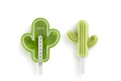 Moule à glace Lékué en silicone Platinum - Forme cactus