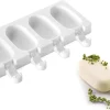 Moule à glaces en silicone Silikomart Mini Classic - 4 empreintes
