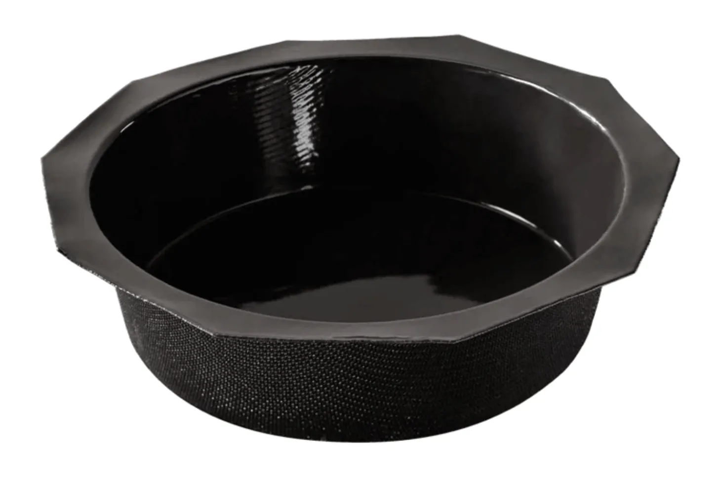 Moule à génoise rond Flexipan anti-adhérent en silicone et tricot de verre 24cm