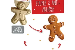 Moule à gâteau Scrapcooking en silicone - Bonhomme pain d'épice