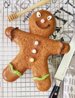 Moule à gâteau Scrapcooking en silicone - Bonhomme pain d'épice