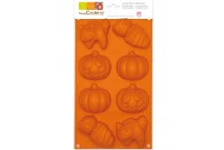 Moule à gâteau silicone Halloween Scrapcooking - 4 motifs