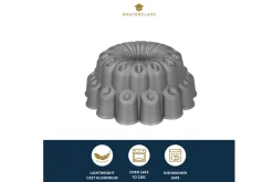 Moule à gâteaux à étages Masterclass en fonte d'aluminium