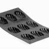 Moule 9 madeleines De Buyer Moul'flex 1966.01 en silicone