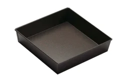 Moule à manqué carré Gobel anti-adhérent 22x22cm