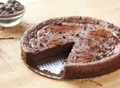Moule à manqué rond bord haut Gobel anti-adhérent - Diamètre 28cm