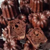 Moule à mini cannelés bordelais en silicone De Buyer Elastomoule 20 ou 28 alvéoles