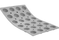 Moule mini demi sphères en silicone De Buyer Elastomoule 20 ou 24 empreintes