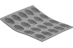 Moule à mini madeleines en silicone De Buyer Elastomoule 20 ou 30 alvéoles