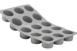 Moule à mini muffins en silicone De Buyer Elastomoule 9 ou 15 alvéoles