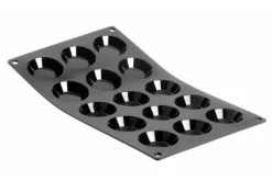 Moule 15 mini tartelettes De Buyer Moul'flex 1975.01 en silicone