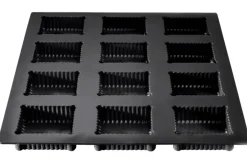 Moule 12 petits beurres Flexipan anti-adhérent en silicone 40x30cm