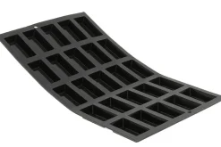 Moule pour 25 mini financiers De Buyer Moul'flex 1976.02 en silicone