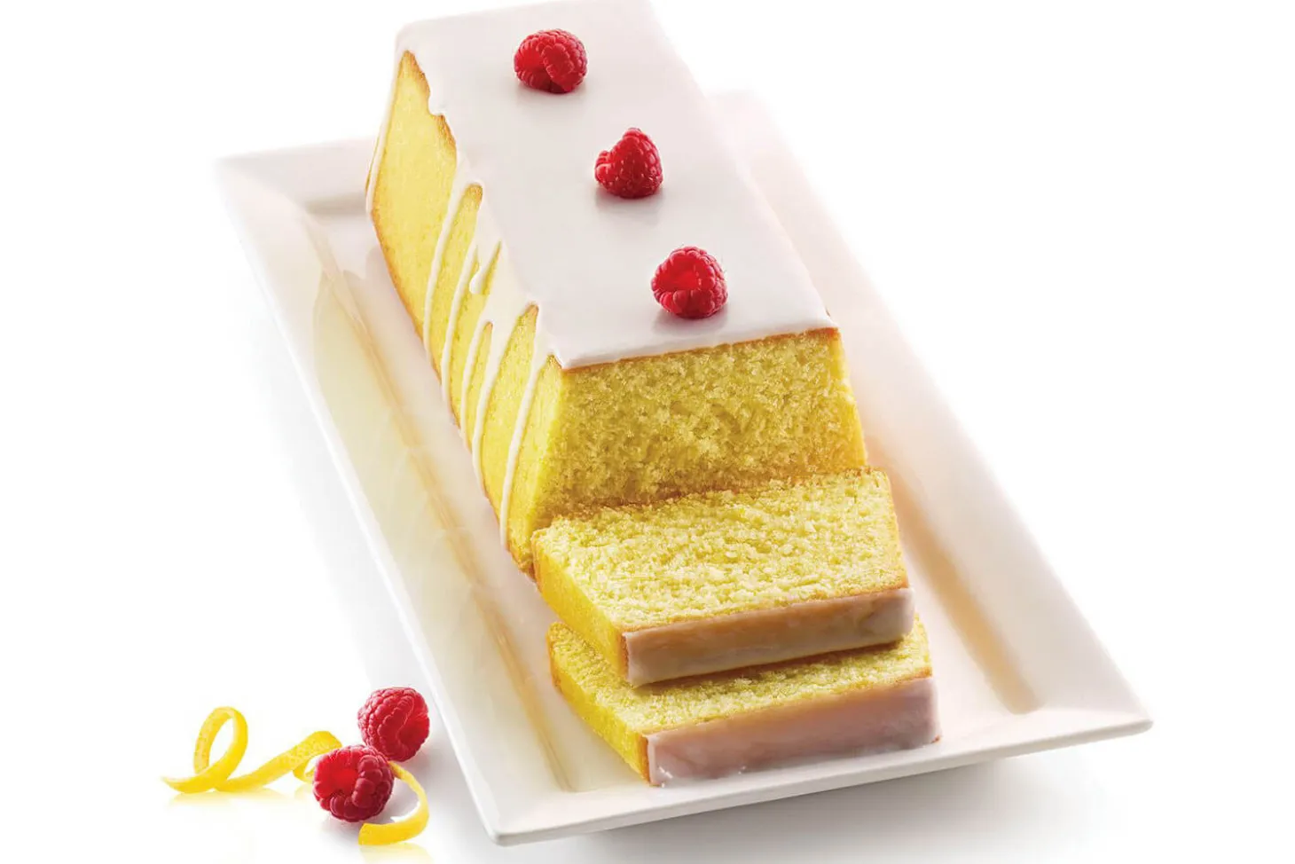 Moule professionnel en silicone Silikomart Uniflex plum cake 260x100mm