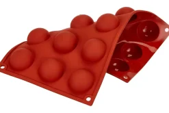 Moule professionnel en silicone Silikomart Silicon Flex 300x175mm 15 demi-sphères 4cm