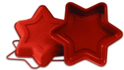 Moule professionnel en silicone Uniflex étoile 6 branches Ø26cm h 4cm