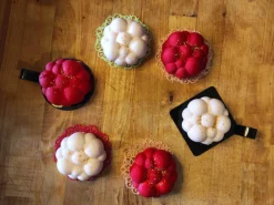 Moule pâtissier 6 mini nuages carrés Silikomart