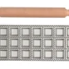 Moule à raviolis Marcato Classic 24 empreintes carrées + mini rouleau en bois