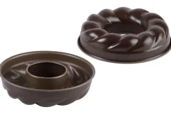 Moule à savarin torsadé et trois-frères Gobel anti-adhérent - Diamètre 22cm