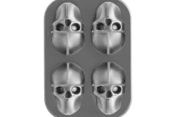Moules à glaçons Westmark Mr.Skully en silicone avec couvercle