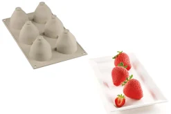 Moule silicone 3D Silikomart Fragole
