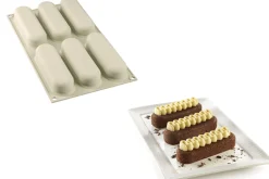 Moule silicone 3D Silikomart Kit pop éclair 6 portions
