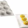 Moule silicone 3D Silikomart Mini dot 6 portions