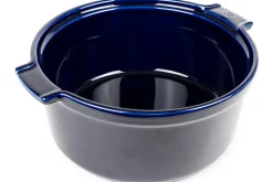 Moule à soufflé Peugeot Appolia en céramique bleu diamètre 22cm