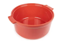 Moule à soufflé Peugeot Appolia en céramique rouge Ø22cm