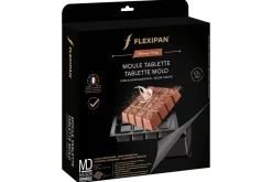 Moule tablette Flexipan anti-adhérent en silicone et tricot de verre
