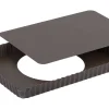 Moule à tarte maison cannelé rectangulaire Gobel anti-adhérent fond mobile