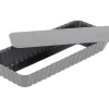 Moule à tarte rectangulaire De Buyer à fond amovible
